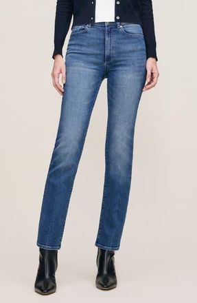 DL1961 Halle Straight Instasculpt High Rise Jeans in Oceanside at Nordstrom Rack, Size 28