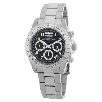Invicta Speedway Chronograph Black Dial Mens Watch 17025