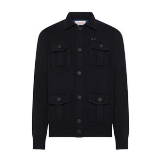 Sun 68 C&aacute;rdigan - Knitwear - Hombre - Azul - 2XL