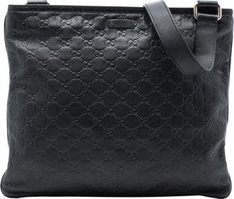 Gucci Borsa a tracolla Guccissima 2016-2025 - Nero
