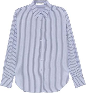 Frankie Shop Camicia Peri a righe - Blu
