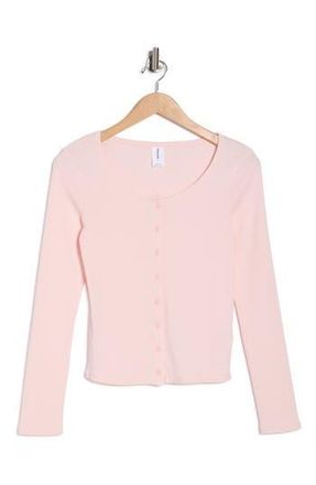 Abound Knit Cardigan in Pink Balm at Nordstrom Rack, Size X-Large