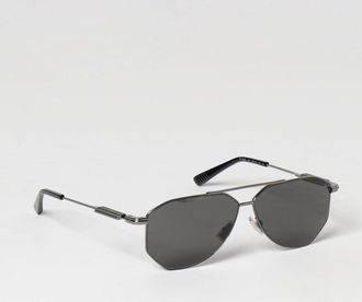 Bottega Veneta Aviator Metal Sunglasses with Double Bridge