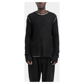 Andrea Ya'aqov Heren, Truien, Zwart, Maat: XL Wol