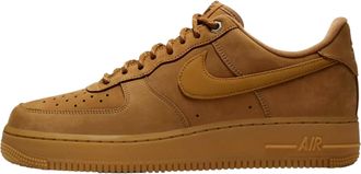 Nike Mens Nike Air Force 1 07 WB Flax / Wheat - Gum - Light Brown CJ9179-200