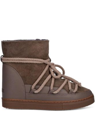 INUIKII panelled boots - Brown