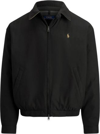 Polo Ralph Lauren Geweven Twill Windjack - Heren - Bomber jackets - Zwart - XL - Jassen