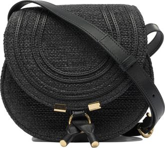 Chloé Saddle Marcie Borse A Tracolla Nero-Donna