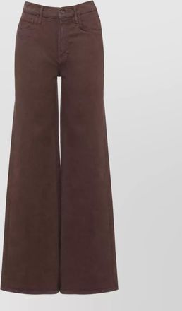 Mother straight-leg denim jeans