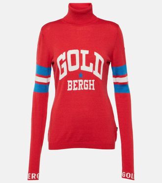 Goldbergh Biscuit logo turtleneck ski top