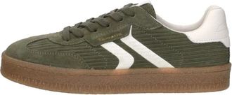 Tamaris Sneakers Laag - Dames - Sneakers - Groen - 37 EU - Schoenen