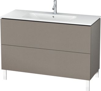 Duravit Duravit L-cube Mueble De Aseo Vertical, 2 Cajones, Ancho: 1220mm, Para Me By Starck 233612, Color: Terra Mate - Lc662801414