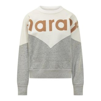Isabel Marant Dames, Sweatshirts & Hoodies, Grijs, Maat: S Katoen