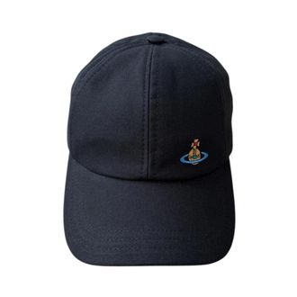 Vivienne Westwood Caps, unisex, Black, Size: L/XL Uni Colour Baseball Cap
