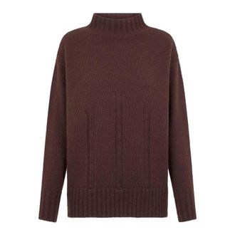 Tom Ford Dames, Truien, Bruin, Maat: S Kasjmier