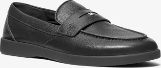 Michael Kors Wesley Pebbled Leather Loafer
