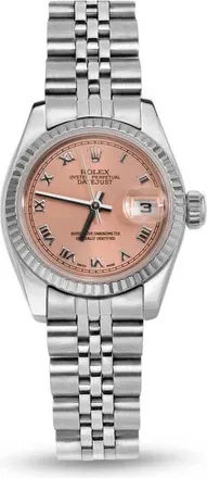 Rolex Pre-owned Rolex Datejust Automatic Chronometer Pink Dial Ladies Watch 179174 PRJ