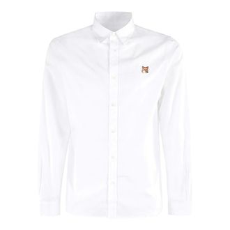 Maison Kitsun&eacute; Camicia - male - Maison Kitsun&eacute; - Formal Shirts - White - XL - Shirts
