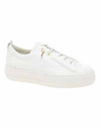 Paul Green Womens Emely Womens Trainers - White - Size: 4.5