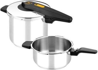 Bra Olla Presion Bra Rapida Set 7+4 Litros Excellent