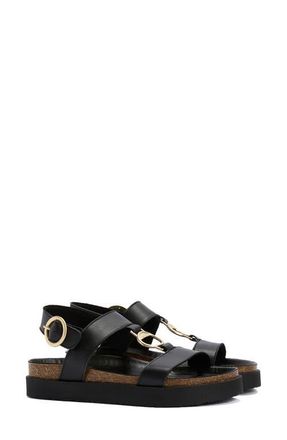 Barbour Gwen Slingback Sandal in Black at Nordstrom, Size 6