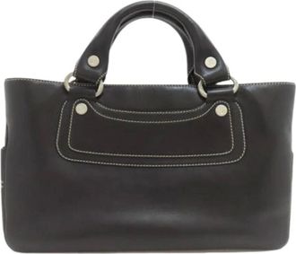Celine Pre-owned Handbags, female, Black, Size: ONE SIZE Pre-owned Vintage Handbag