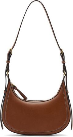 Mango Oval Faux Leather Shoulder Bag at Nordstrom
