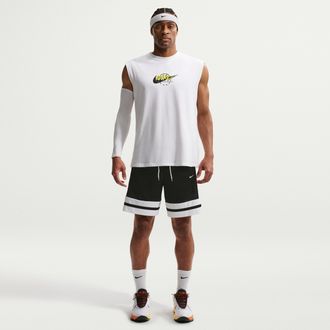 Nike Mens Dri-FIT 8 Basketball Shorts in Black | IF1593-010
