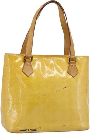 Louis Vuitton Pre-owned Vintage Schoudertas - Dames - Vintage Schoudertas - Geel - ONE Size - Leer - Vintage