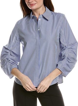 Lafayette 148 New York Ruched Shirt