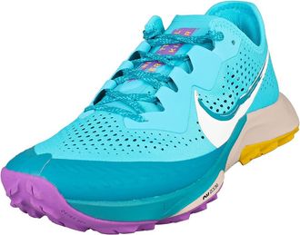 Nike Air Zoom Terra Kiger 7 Mens Running Trainers CW6062 Sneakers Shoes (UK 7 US 8 EU 41, Turquoise Blue White 400)