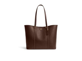 Coach Legacy Tote Tote Handbags Maple, Leather/Polyester
