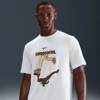 Nike Mens Running T-Shirt in White | HV4150-121
