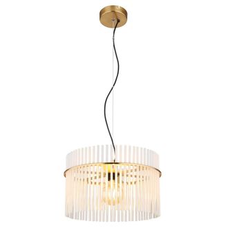Globo Lighting L&aacute;mpara Colgante - Gorley - Dorado - Vidrio - &Oslash; 40cm