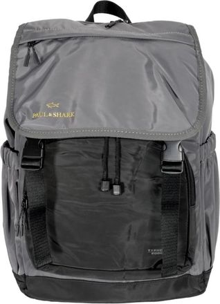 Paul & Shark Typhoon 20000 Rugzak - unisex - Rugzakken - Grijs - ONE Size - Polyester - Tassen