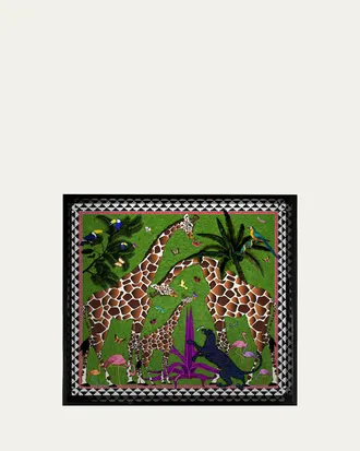 Ortigia Giraffe Lacquered Square Tray
