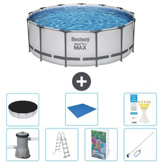 Bestway Piscina Bestway Steel Pro Max Redonda - 427x84 Cm - 8-piezas S573