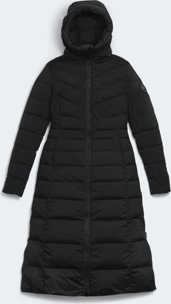 Canada Goose WOMENS CLAIR LONG COAT Size: L, colour: BLACK