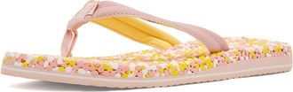 Sanuk Bubblecush Womens Sandals Pearl Blush : 10 B - Medium, Leather/Rubber