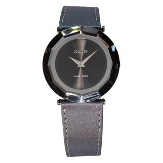 Jowissa Safira 24 Watch - Dames - Horloges - Zwart - ONE Size - Leer - Accessoires