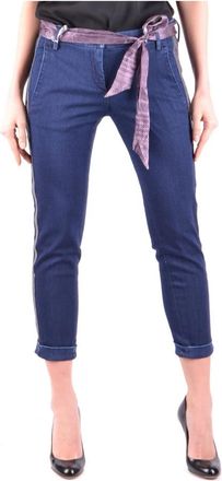 Jacob Cohen Slim Fit Jeans - Dames - Skinny Jeans - Blauw - W27 - Katoen - Jeans