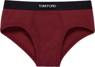 Tom Ford Brief Stretch Cotton Slip