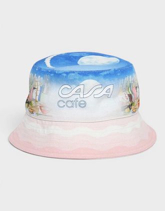 Casablanca Womens Bucket Hat Casa Cafe - Pink - Size: M/L