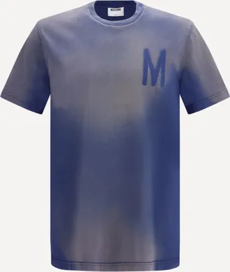 Moschino Organic cotton jersey T-shirt Male M