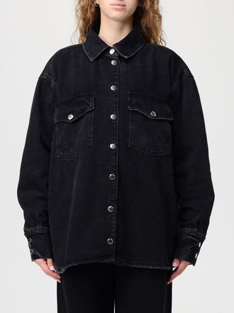 Icon Denim Los Angeles Jacket ICON DENIM LOS ANGELES Woman color Graphite