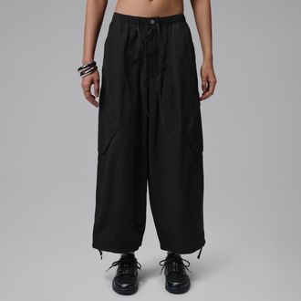 Nike Jordan Womens Jordan Flight Chicago Parachute Pants in Black | IF1168-010