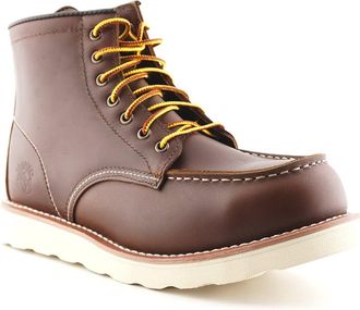 Grinders Mens Alpha Brown Steel Toe Cap Safety Work Boots (Numeric_6)