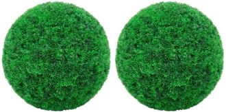 vidaXL Sfere di Bosso Artificiale 2 pz 45 cm - Vidaxl