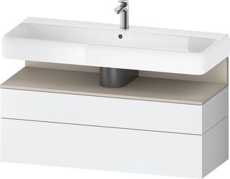 Duravit Qatego Mueble Bajo Lavabo, 1 Extra&iacute;ble Y 1 Caj&oacute;n, - Duravit