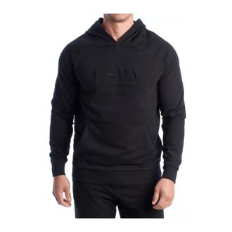 U.S.Polo Association Hoodies - Heren - Hoodies - Zwart - 2XL - Katoen - Hoodies & sweatvesten